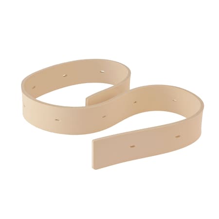 Nobles/Tennant SQUEEGEE - REAR .25in TAN, FITS TN 390934